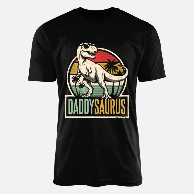 Magliette: T-Rex Daddysaurus pap&agrave; vintage