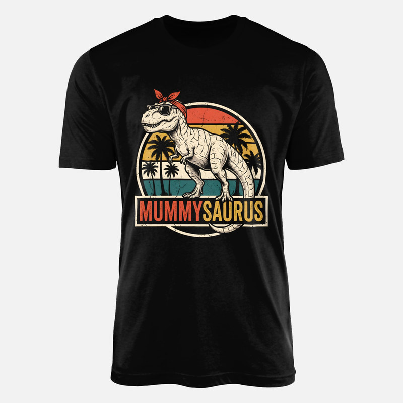 Magliette: Mummysaurus mamma T-Rex vintage