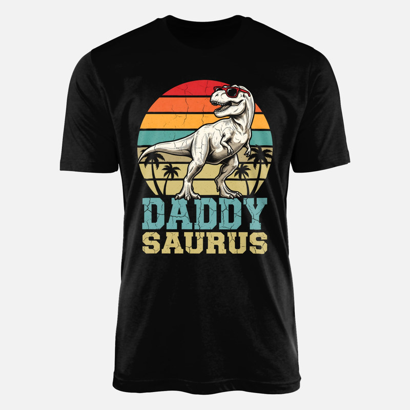 Magliette: Pap&agrave; dinosauro vintage