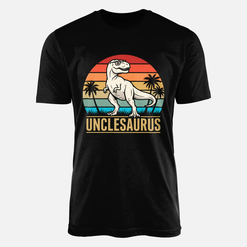 Magliette: T-Rex con occhiali Unclesaurus