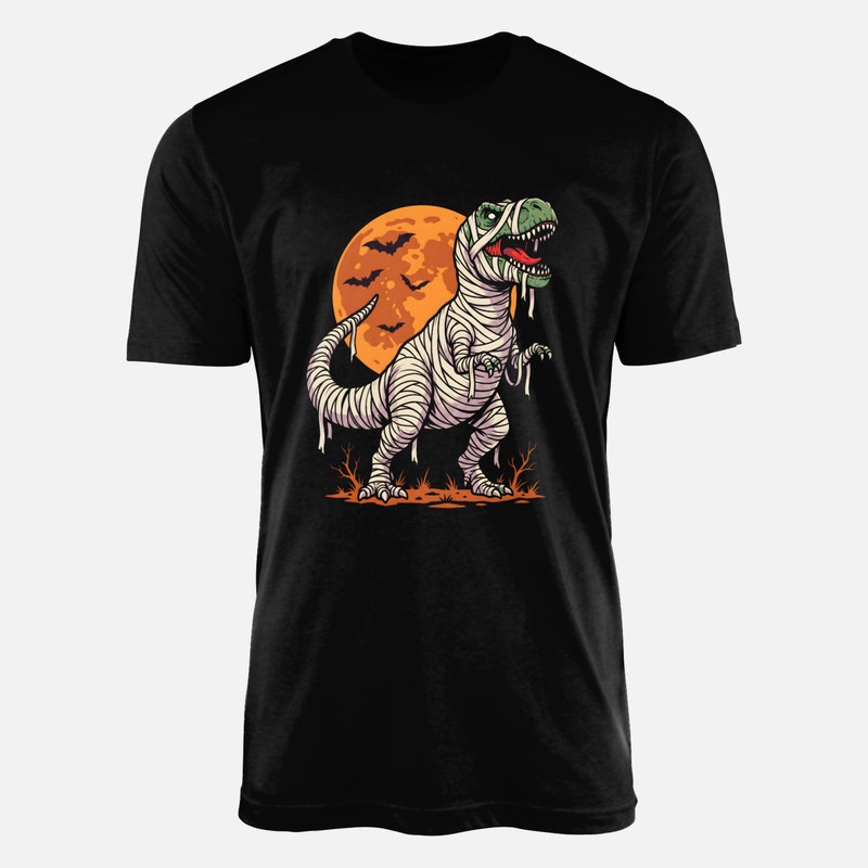 Magliette: T-rex mummia di Halloween