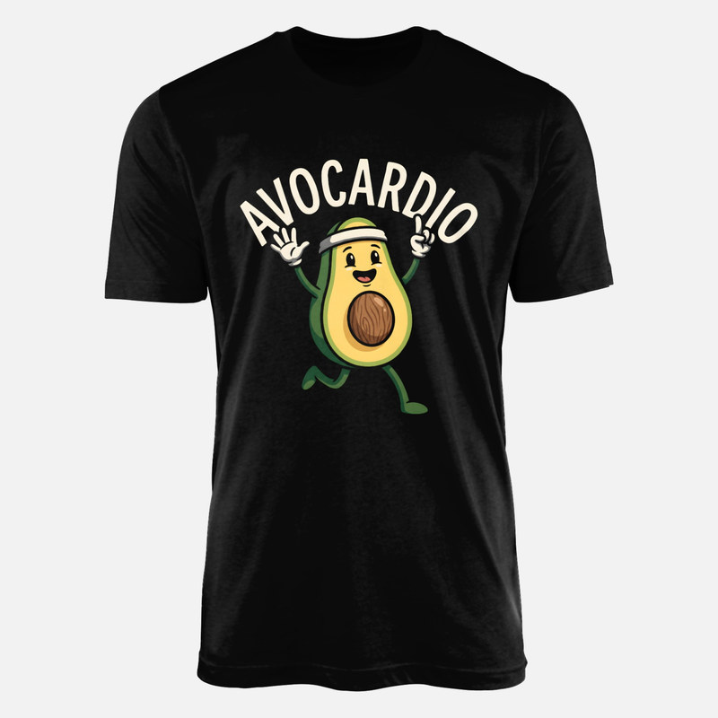 Magliette: Avocado che corre per fitness