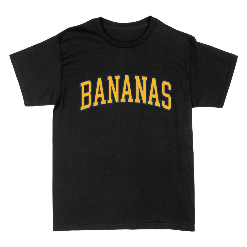 Magliette: Bananas stile universitario sportivo