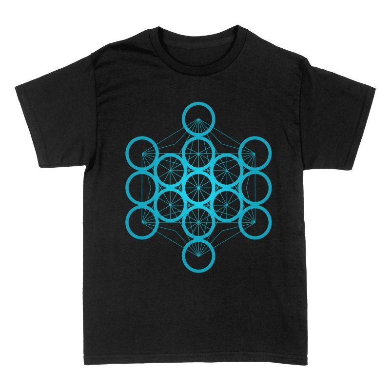 Magliette: Cubo di Metatron geometria sacra
