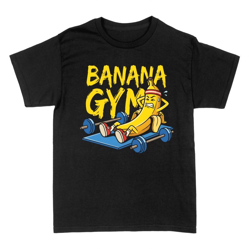 Magliette: Banana fitness in palestra