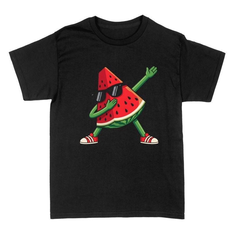 Magliette: Anguria con occhiali da sole dabbing