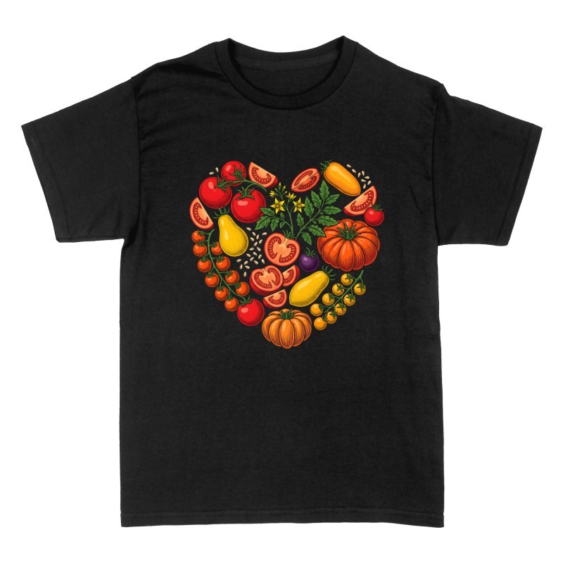 Magliette: Cuore di pomodori vintage