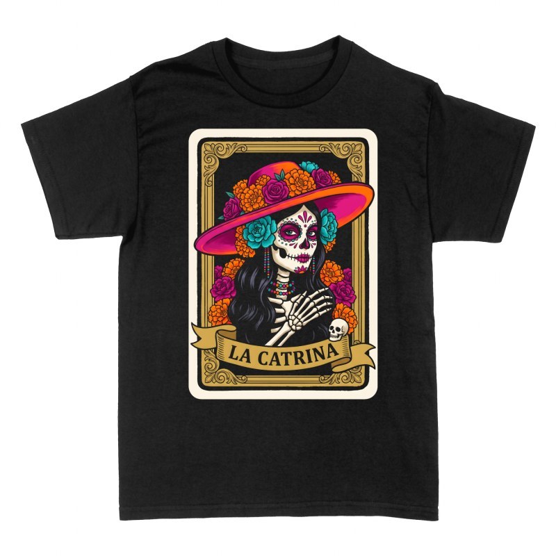 Magliette: Carta lotteria La Catrina