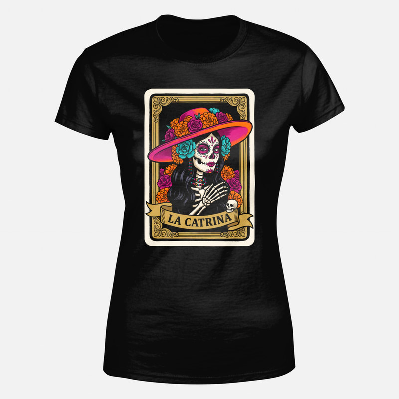Magliette: Carta lotteria La Catrina