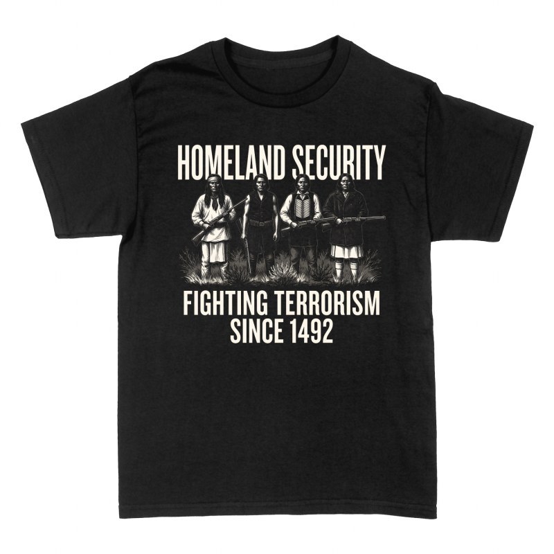 Magliette: Nativi americani homeland security 1492