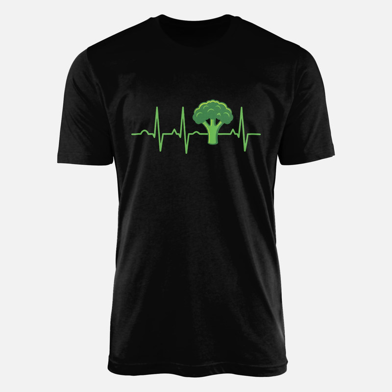 Magliette: Broccolo con battito cardiaco
