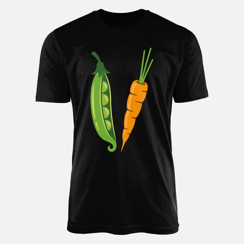 Magliette: Piselli e carota