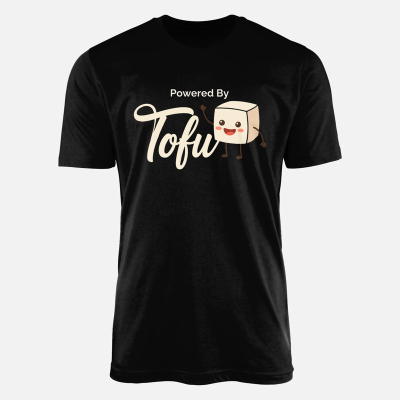 Magliette: Alimentato a tofu kawaii