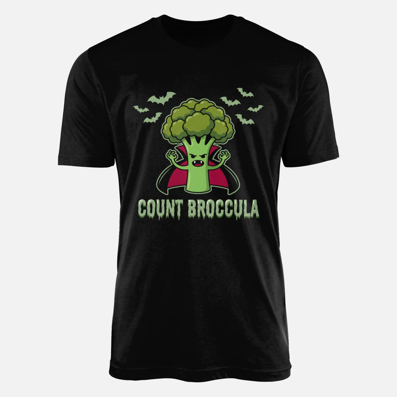 Magliette: Broccolo vampiro con mantello