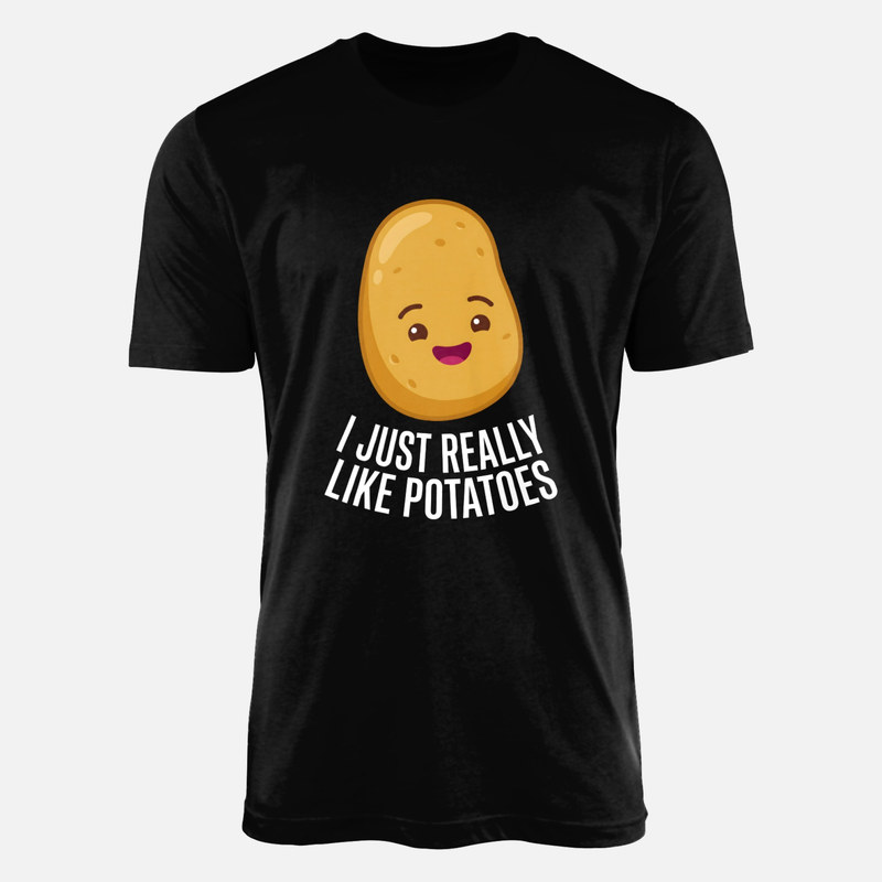 Magliette: Amo davvero le patate