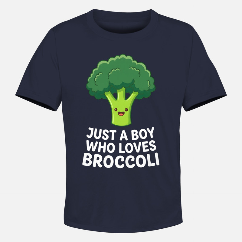 Magliette: Ragazzo che ama i broccoli kawaii