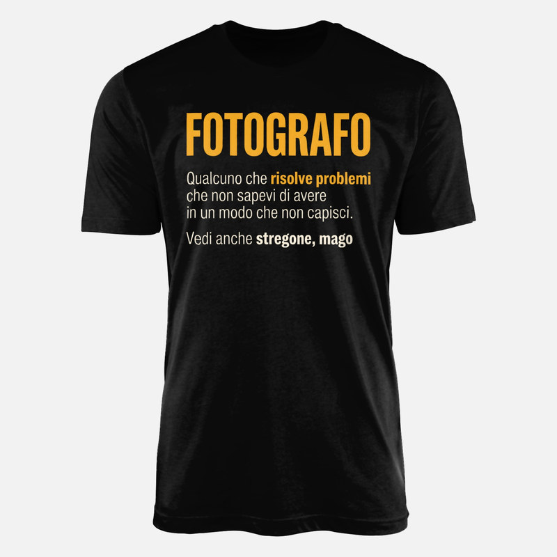 Magliette: Definizione divertente di fotografo