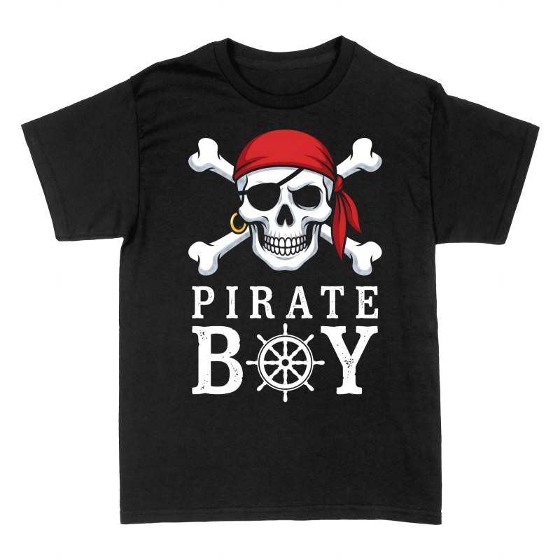 Magliette: Teschio pirata per bambini Pirate Boy
