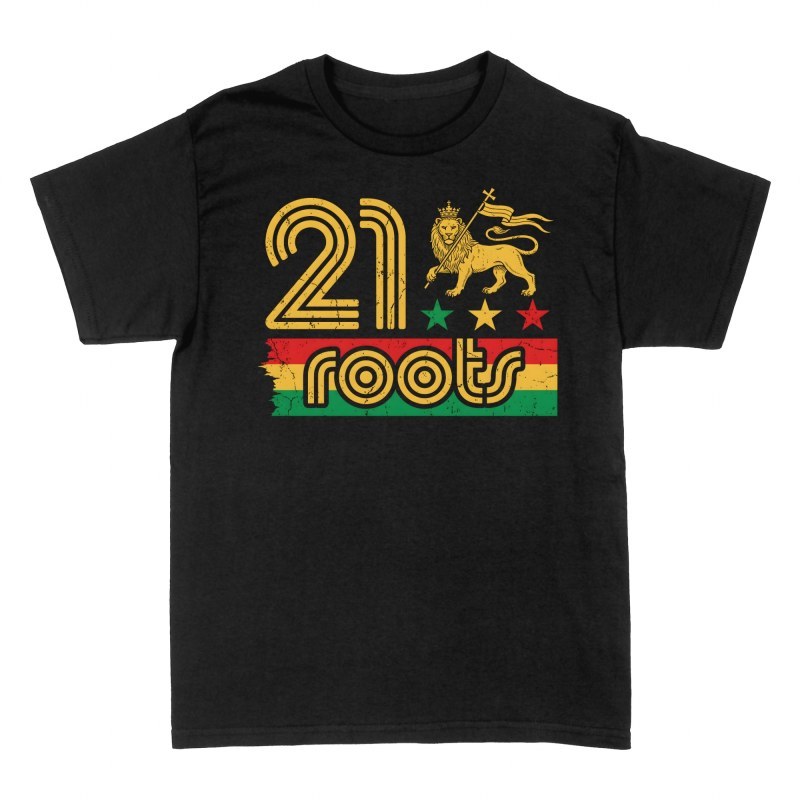 Magliette: 21 anni leone rasta vintage