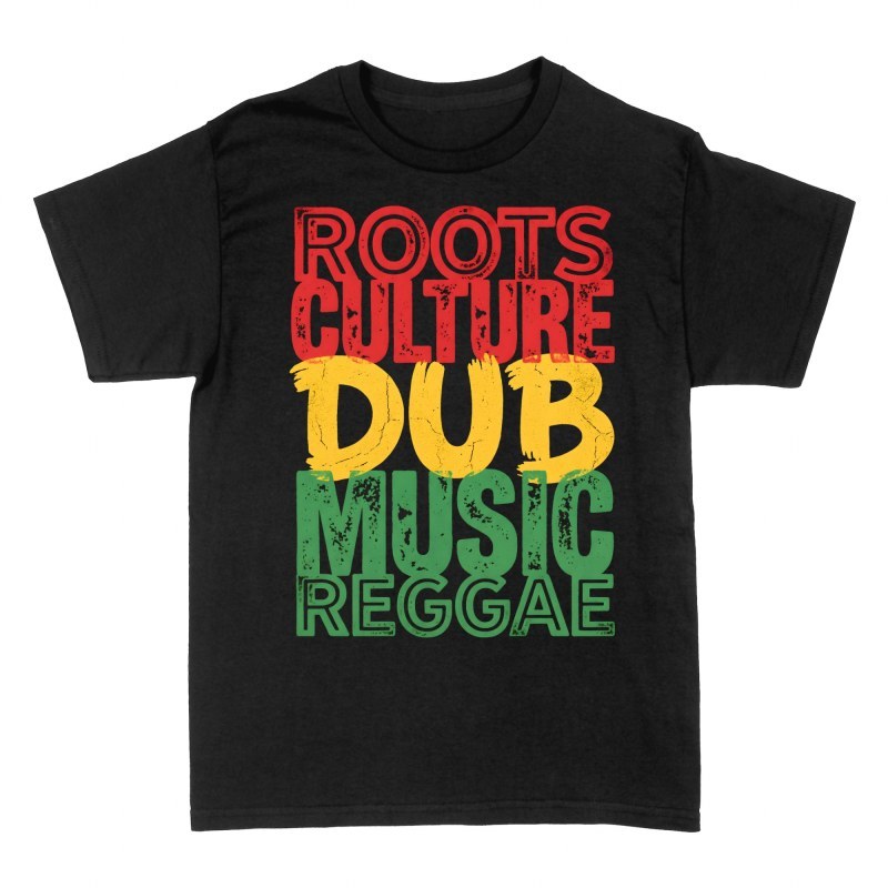 Magliette: Roots culture dub reggae