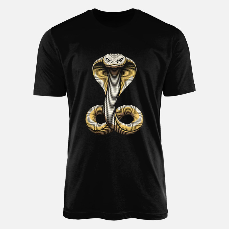 Magliette: Serpente cobra inciso