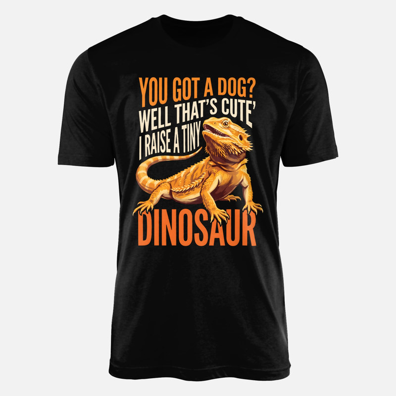 Magliette: Drago barbuto piccolo dinosauro