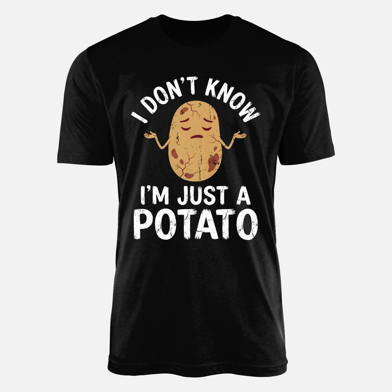 Magliette: Patata Confusa I'm Just a Potato