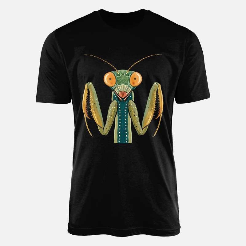 Magliette: Mantis religiosa eretta e simmetrica