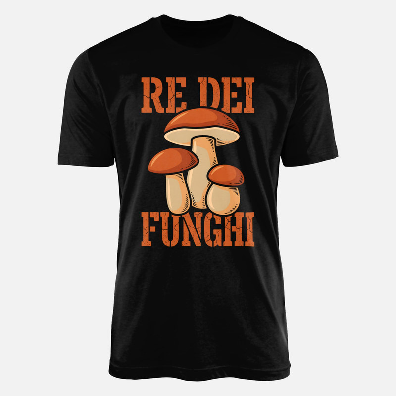 Magliette: Re dei funghi porcini vintage
