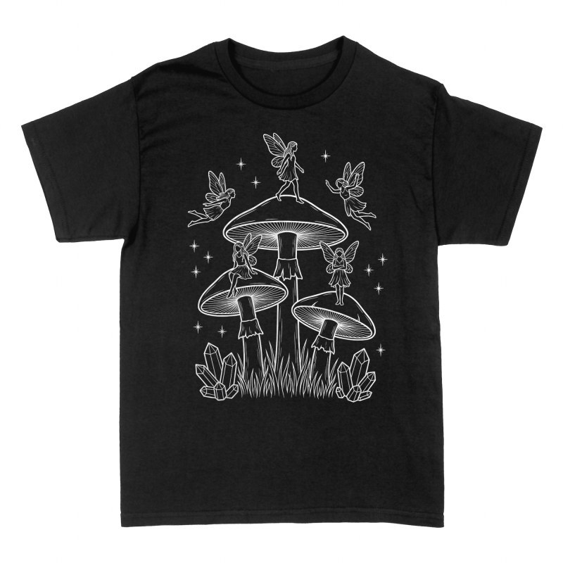 Magliette: Fate mistiche sui funghi magici
