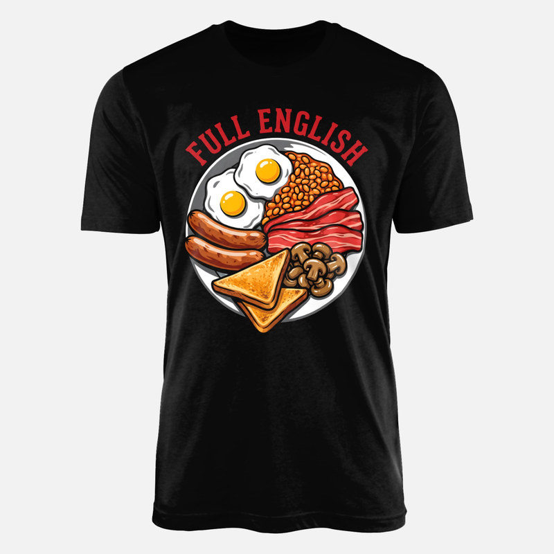 Magliette: Colazione inglese Full English