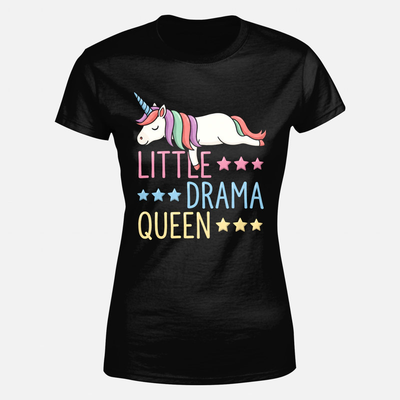 Magliette: Unicorno addormentato little drama queen
