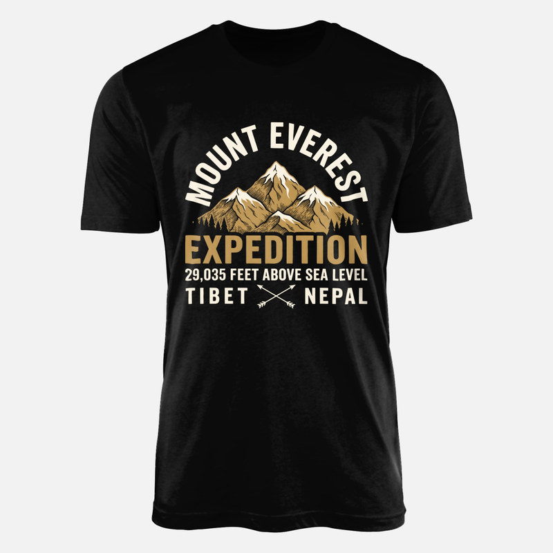 Magliette: Spedizione Monte Everest vintage
