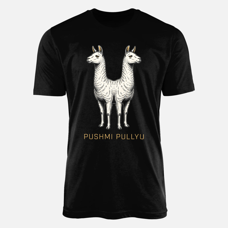 Magliette: Llama a due teste Pushmi Pullyu