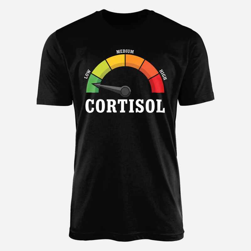 Magliette: Misuratore di cortisolo basso