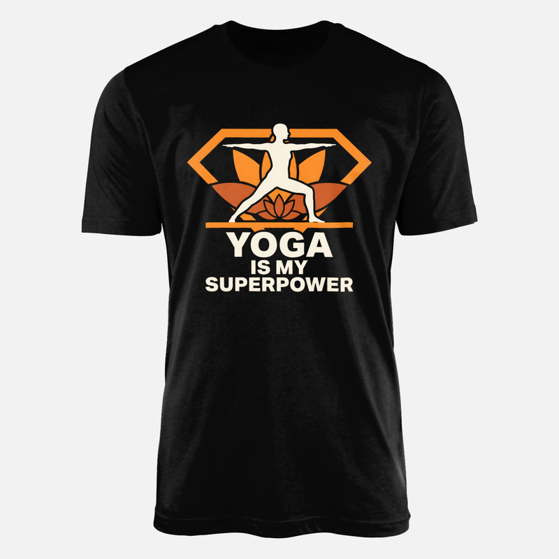 Magliette: Yoga il mio superpotere