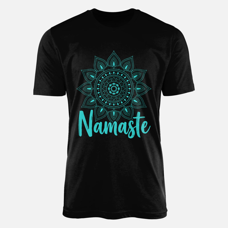 Magliette: Mandala spirituale Namaste