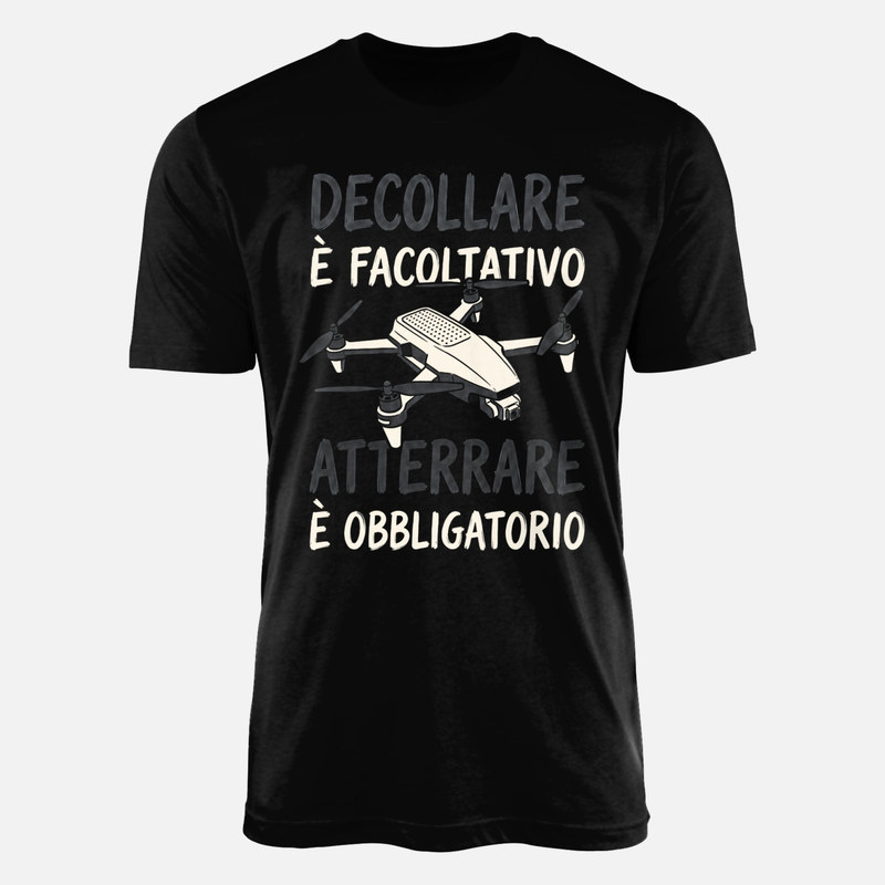 Magliette: Decollare &egrave; facoltativo atterrare obbligatorio