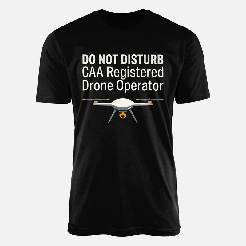 Magliette: Operatore di droni non disturbare
