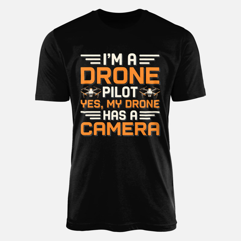Magliette: Pilota di droni s&igrave; il mio drone ha una camera