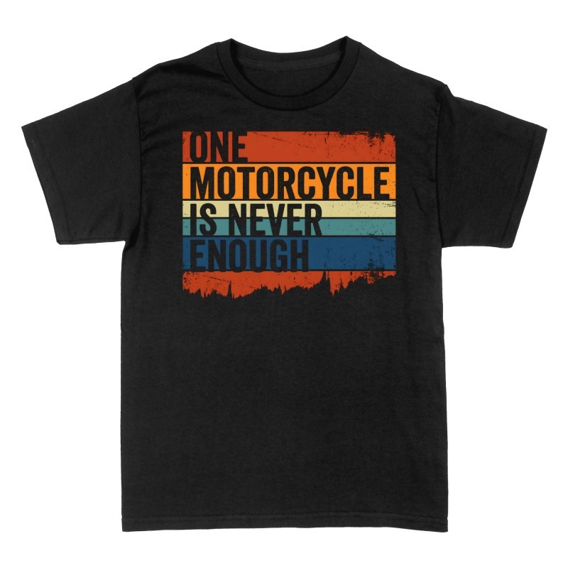 Magliette: Una moto non basta mai vintage