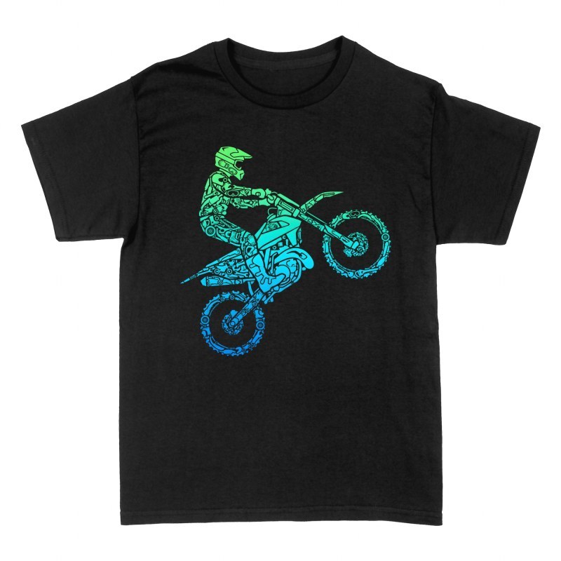 Magliette: Motocross con attrezzi meccanici