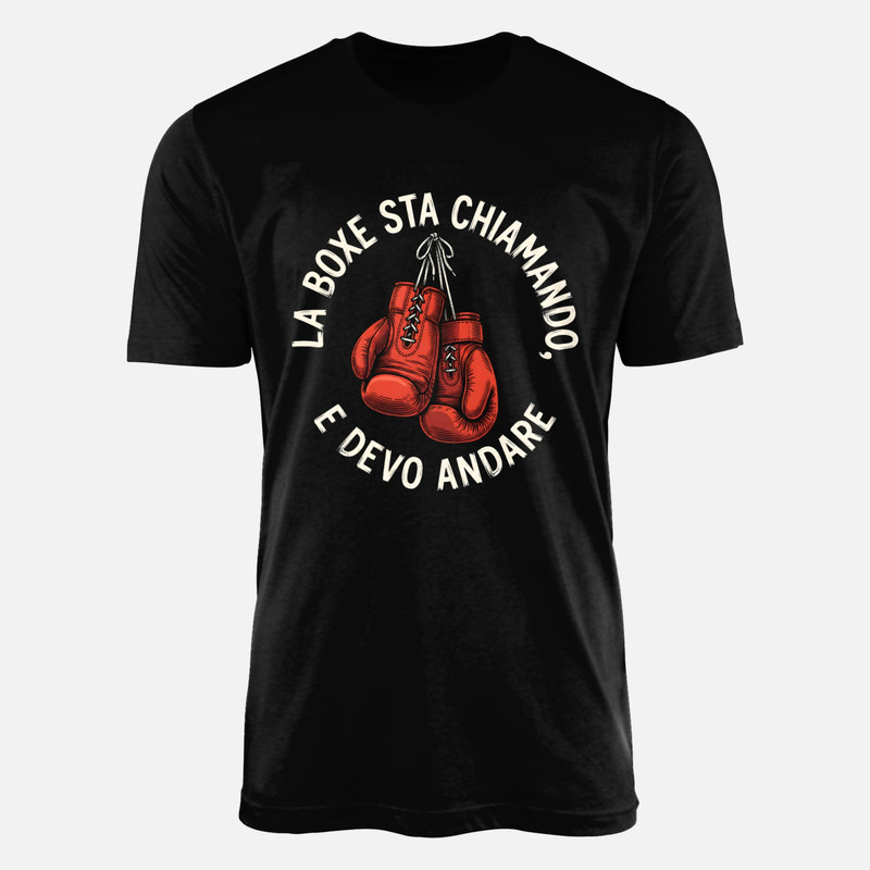 Magliette: La boxe sta chiamando e devo andare