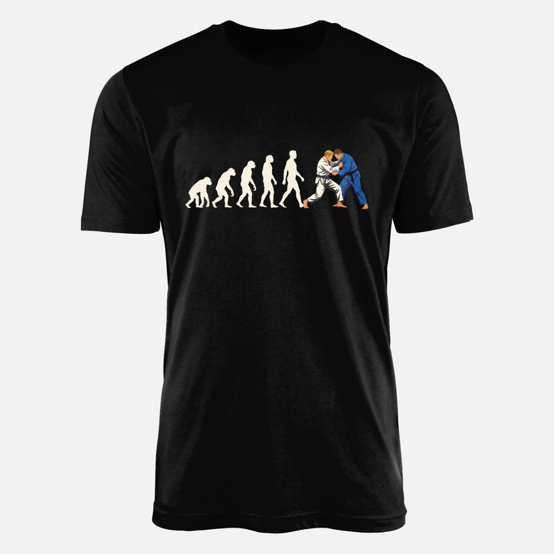 Magliette: Evoluzione umana judo