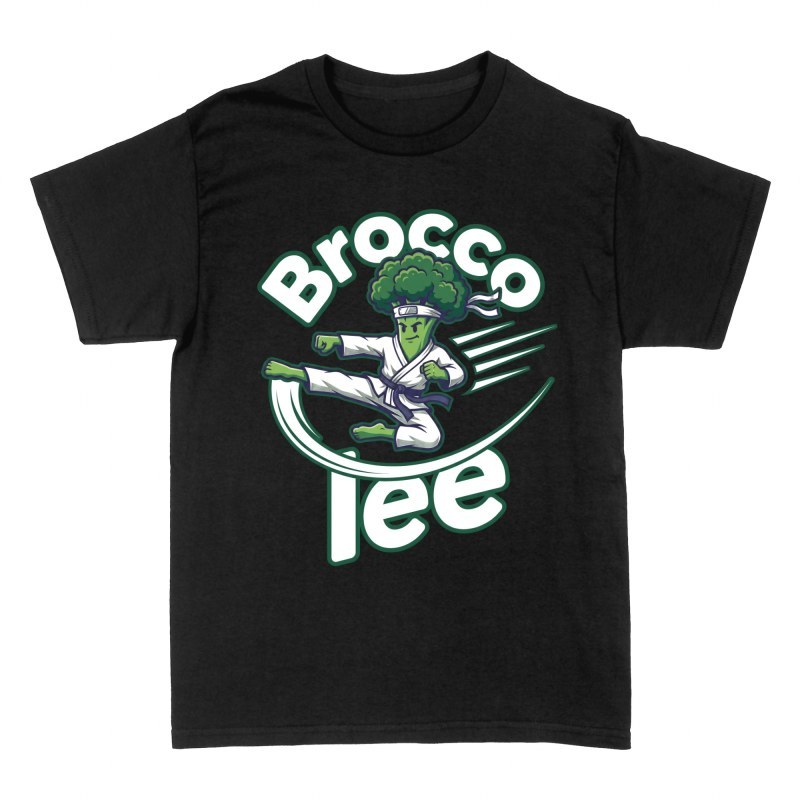 Magliette: Broccolo karateka Brocco Lee