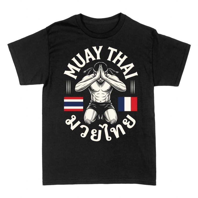 Magliette: Muay thai Francia e Thailandia