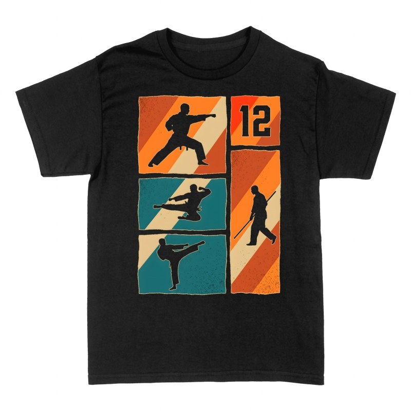 Magliette: Karate 12 anni stile vintage