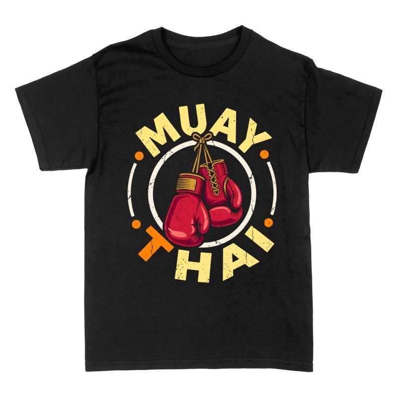 Magliette: Guantoni Muay Thai vintage