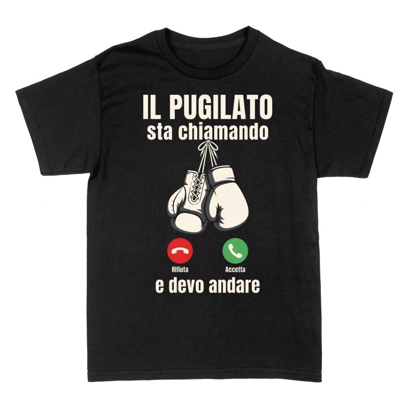 Magliette: Il pugilato sta chiamando e devo andare
