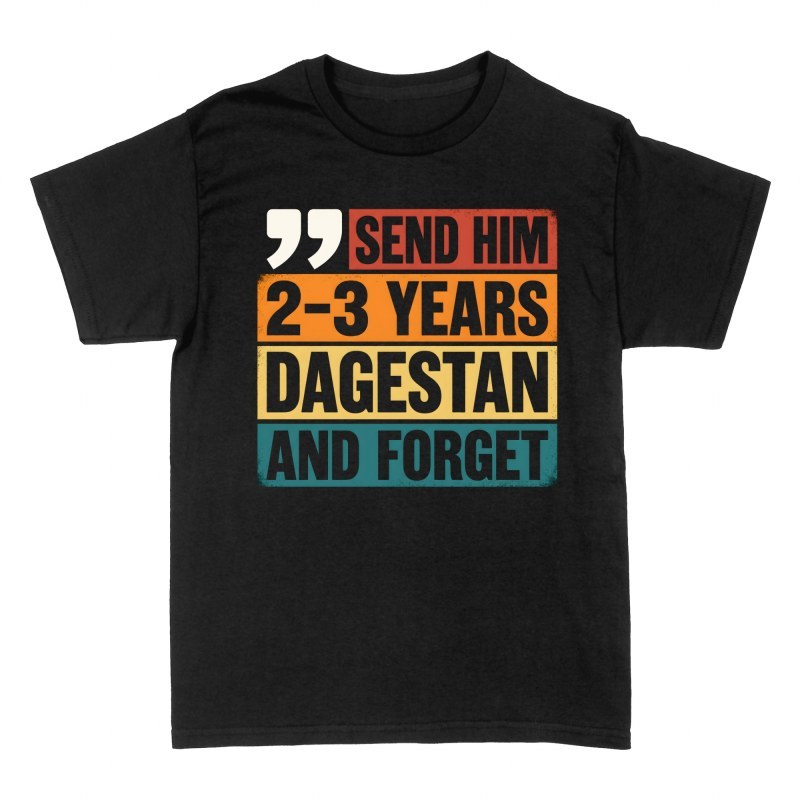 Magliette: Citazione Dagestan MMA a strisce retro